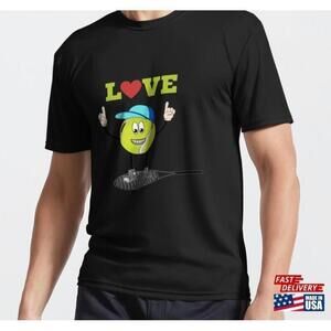 Tennis Ball Love Classic Sport Retro Fan Graphic Unisex T-Shirt